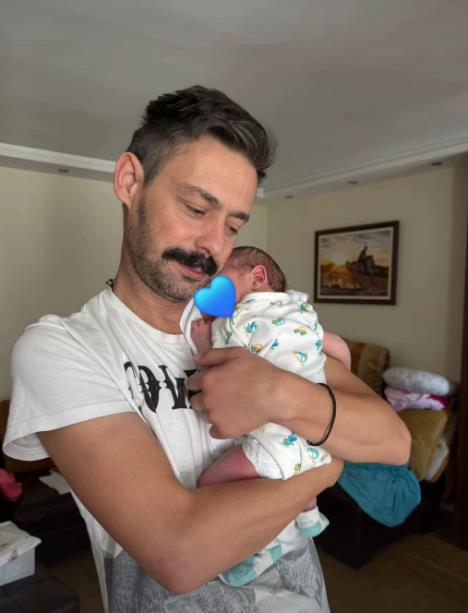 Milan Vasić sa sinom despotom