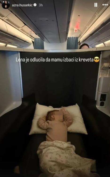 Azra Husarkić pokazala dete