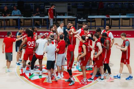 KK Crvena zvezda pripreme