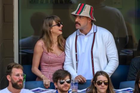 Tejlor Svift i Trevis Kelsi na US Openu 2024