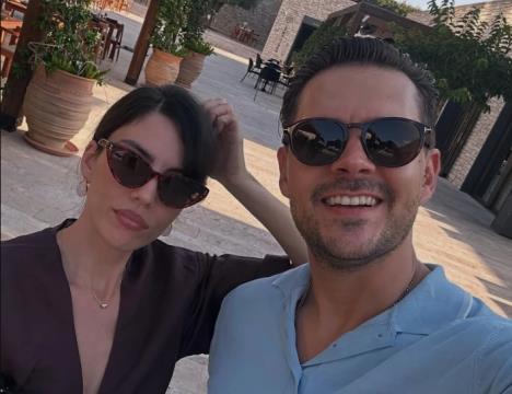 Miloš Biković sa suprugom