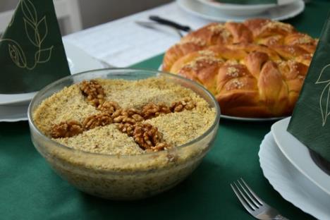 žito, slava, slavski kolač