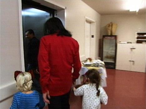 Majkl Džekson u emisiji Život sa Majklom  Džeksonom