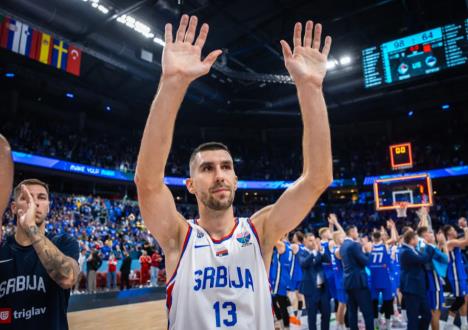 Ognjen Dobrić. Eurobasket 2025