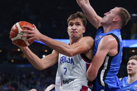 Bogdan Bogdanović Košarkaška reprezentacija Srbije Srbija Estonija