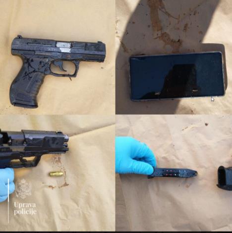 Oružje i kriptovani telefon pronađeni kod uhapšenog Srbina