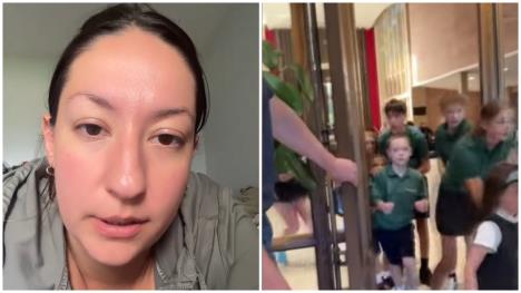 Lucija/deca beže iz škole