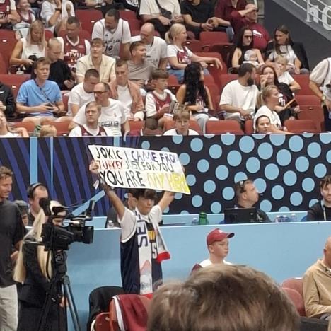 Nikola Jokić navijač