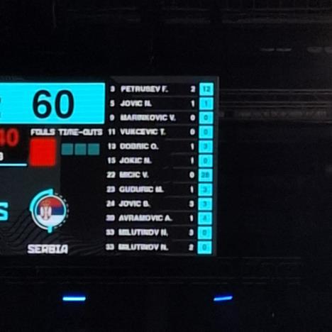 Eurobasket 2025, Srbija - Letonija