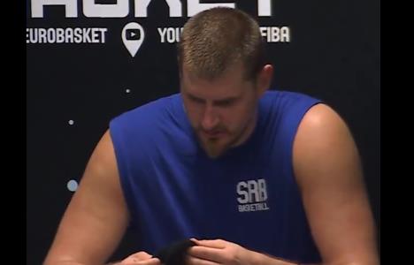 Nikola Jokić posle meča sa Letonijom