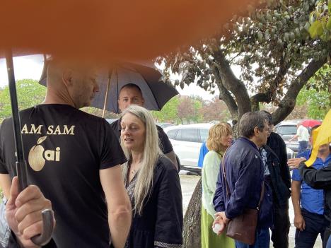 Dubravka Milaković na pomenu pokojnog supruga