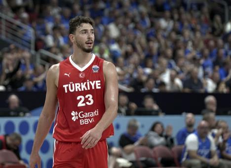 Alperen Šengun na utakmici protiv Estonije