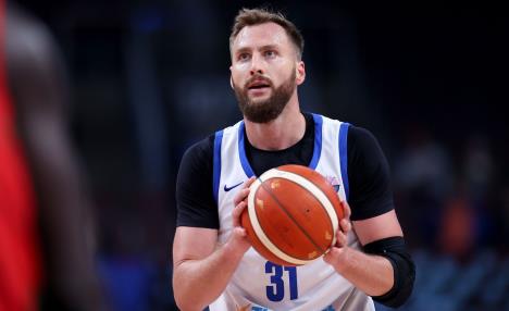 Martin Križ na utakmici protv Portugala