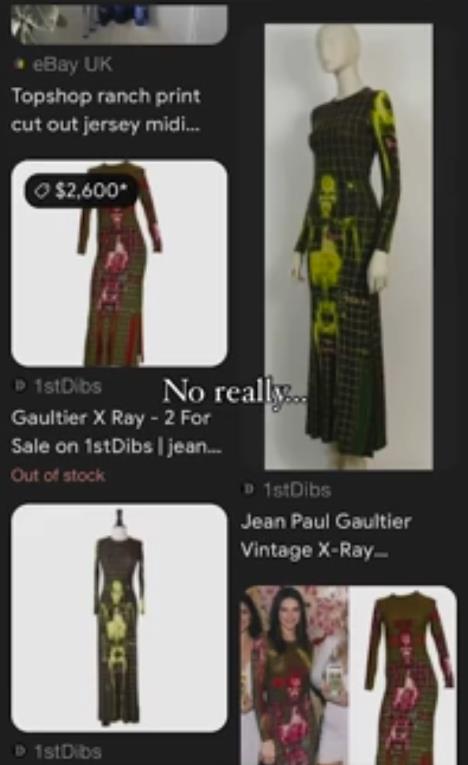 Haljina je zapravo vredela oko 3.000 dolara (nešto više od 300.000 dinara)