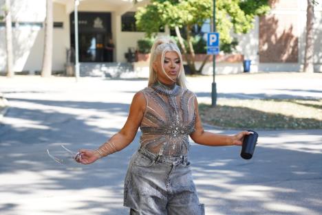 Dara Bubamara na snimanju Zvezda Granda