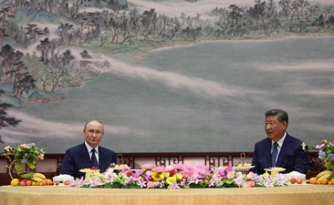 Vladimir Putin, Si Đinping na vojnoj paradi u Pekingu