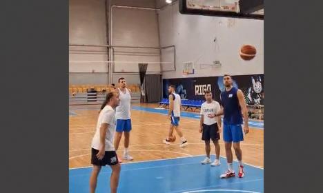 Trening Srbije pred Finsku