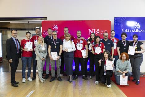 Tim Srbije koji će učestvovati na prestižnom takmičenju EuroSkills u Danskoj