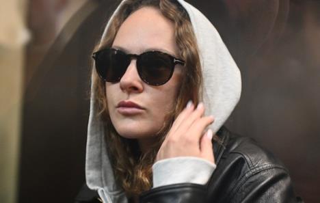 Aglaja Tarasova u pritvoru