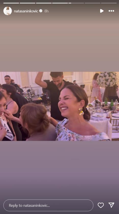 Nataša Ninković i Jovana Stojiljković pale u sevdah na svadbi Marka Janketića