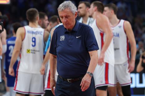 Svetislav Pešić posle meča Srbija - Finska na Eurobasketu 2025