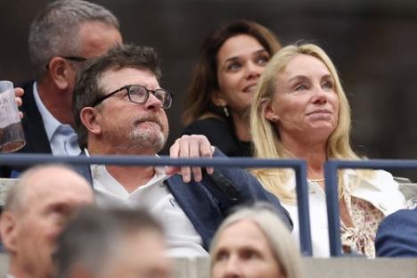 Majkl Džej Foks na finalu US Opena