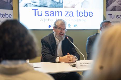 prof. dr Čedo Miljević, predsednik Udruženja psihijatara Srbije