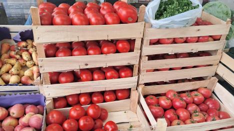 Vranje pijaca zimnica paradajz paprika