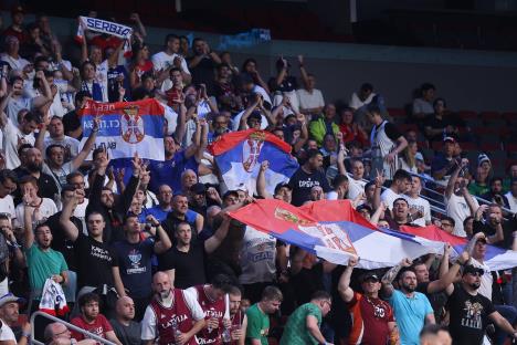 Navijači Srbije na Eurobasketu 2025