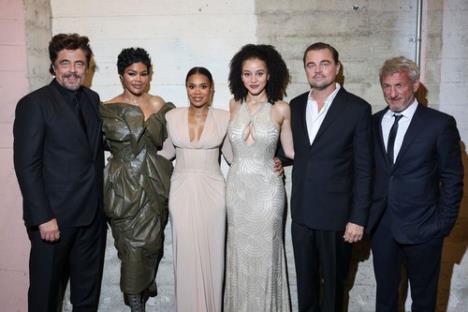 Čejs Infiniti i Leonardo Dikaprio na premijeri filma One Battle After Another