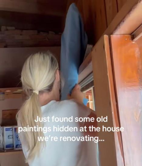 Renovirali kuću pa pronašli slike