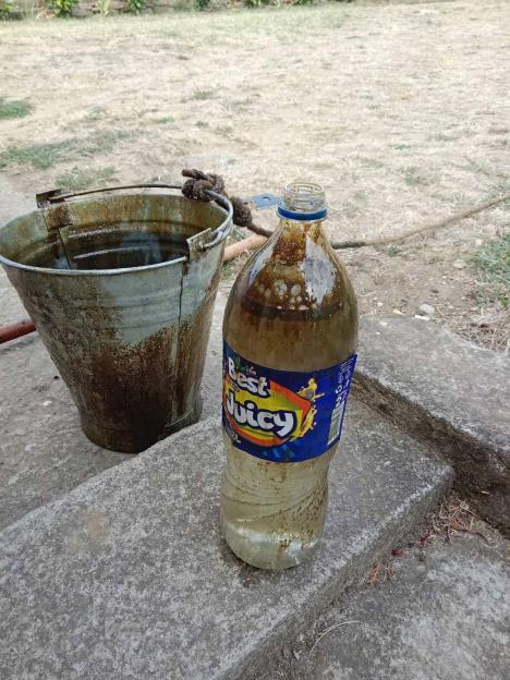 Ovakva je sada voda u bunaru u Dubovu.jpg