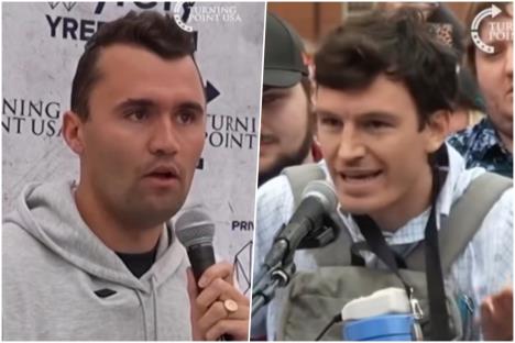 Čarli Kirk i Tajler Robinson