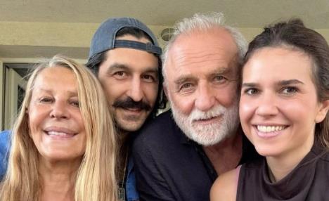 Anica Lazic i Lazar Ristovski u druženju sa Vericom Rakočević i Veljkom Kuzmančevićem