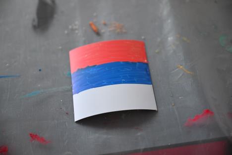 Oslikana srpska trobojka (Foto Ekspo 2027 Beograd).jpg