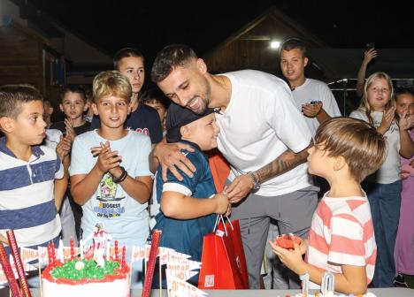 Rade Krunić, na rođendanu dečaka Đurađa Đorđevića