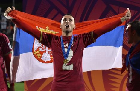 Milan Gajić kao svetski prvak 2015.