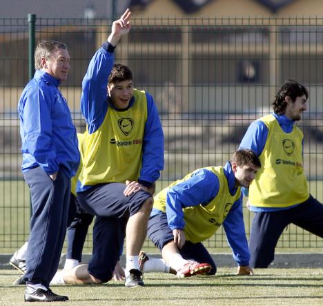 Nikola Žigić, Dejan Milovanović i Milan Biševac