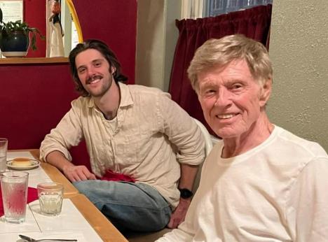 Ribert Redford sa unukom Konorom