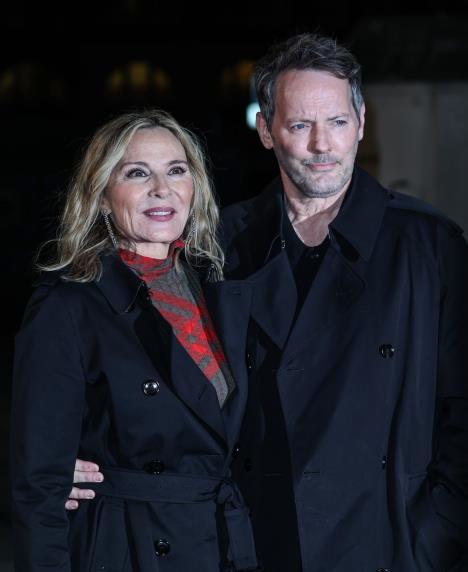 Kim Katral i Rasel Tomas na Nedelji mode u Londonu