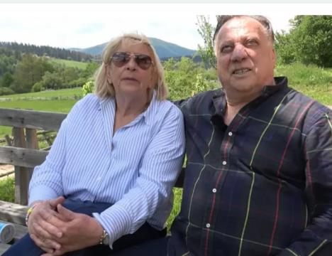 Halid Bešlić i njegova supruga Sejda