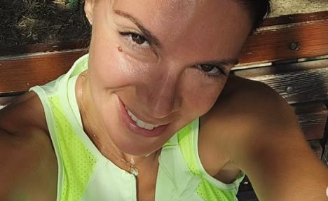 Sanja Kužet trči u prirodi