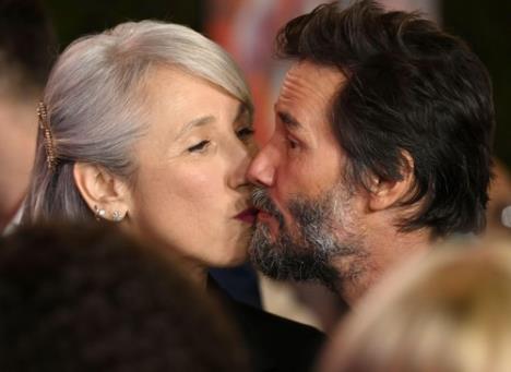 Kijanu Rivs i Aleksandra Grant