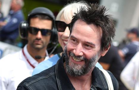 Kijanu Rivs i Aleksandra Grant