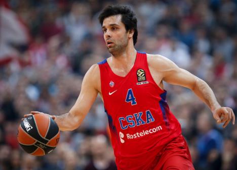 Miloš Teodosić u dresu Crvene zvezde