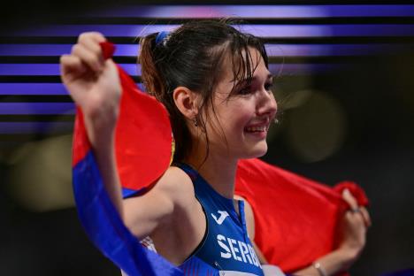 Angelina Topić slavi bronzu na Svetskom prvenstvu