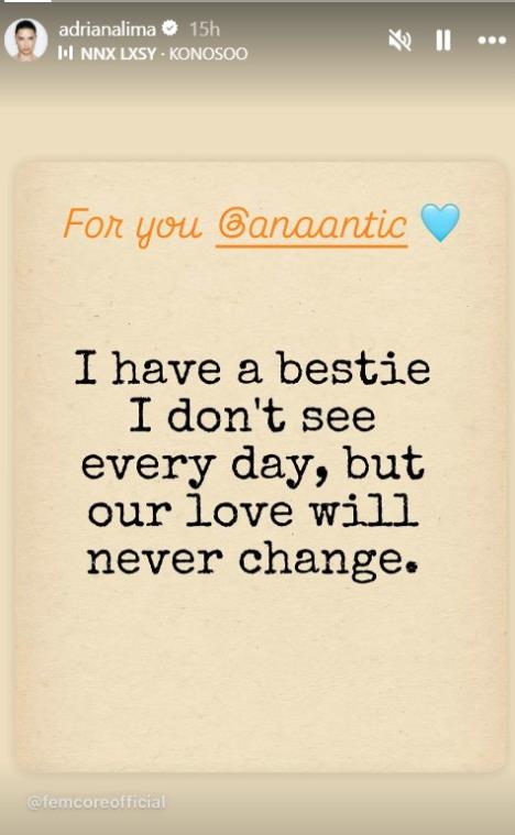 Adriana Lima poslala poruku Ani Antić