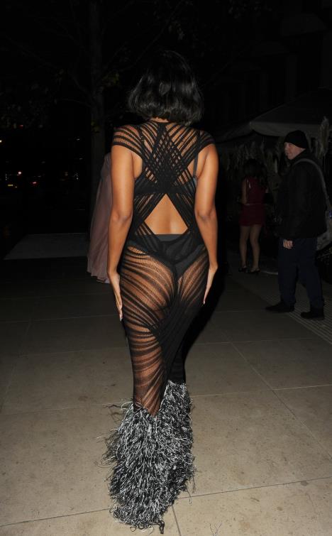 Maja Jama na Vogovoj žurci povodom Nedelje mode u Londonu