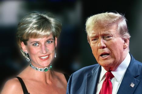 Donald Tramp i princeza Dajana