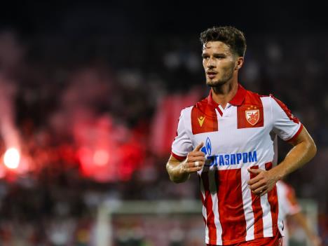 Tomas Handel na 177. večitom derbiju između Partizana i Crvene zvezde